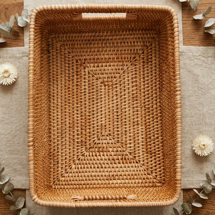RATTAN UTILITY BASKET