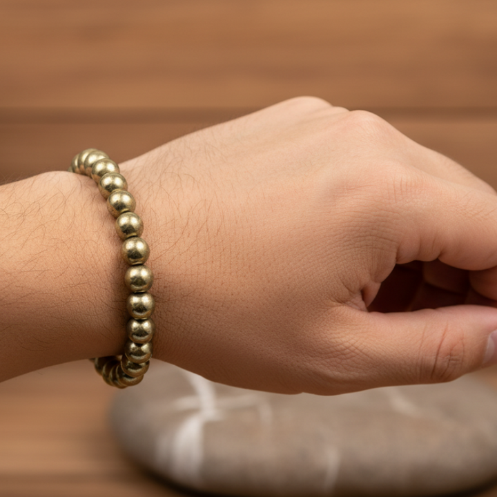 GOLDEN HEMATITE BRACELET