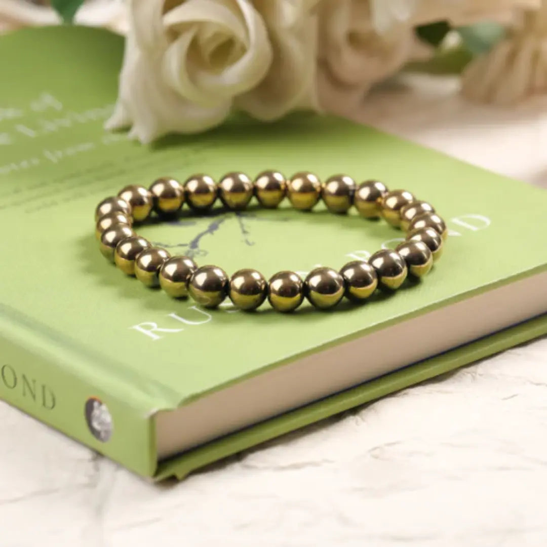 GOLDEN HEMATITE BRACELET