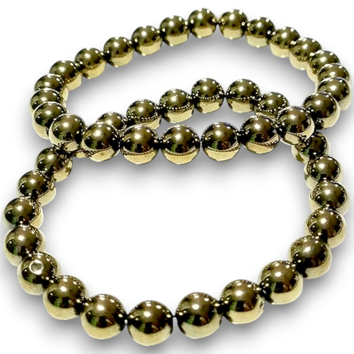 GOLDEN HEMATITE BRACELET