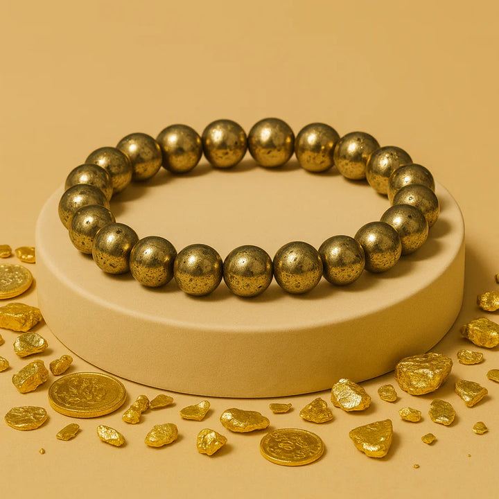 GOLDEN HEMATITE BRACELET