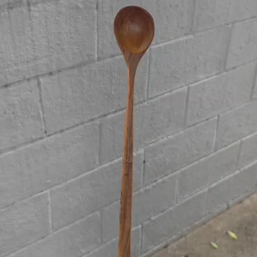 TEAK LONG HANDLE SPOON