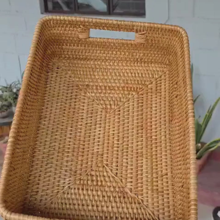 RATTAN UTILITY BASKET